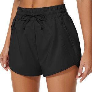 Women’s Quick Dry Black Shorts